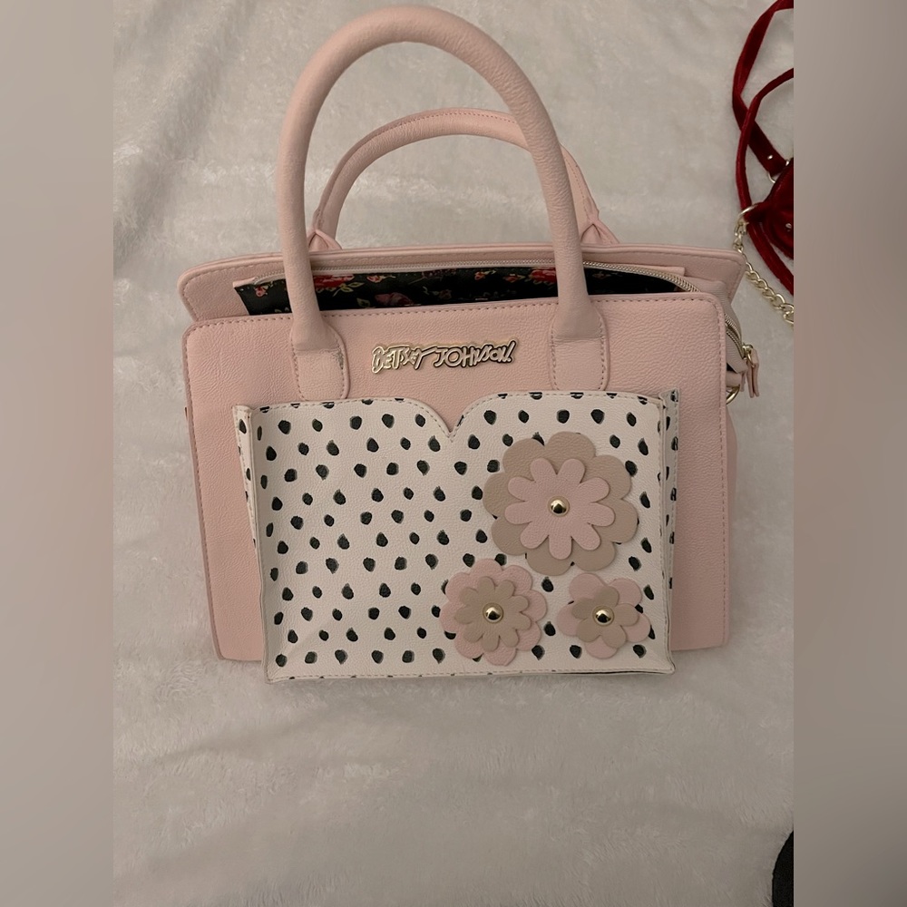 Betsey Johnson Pink Satchel
